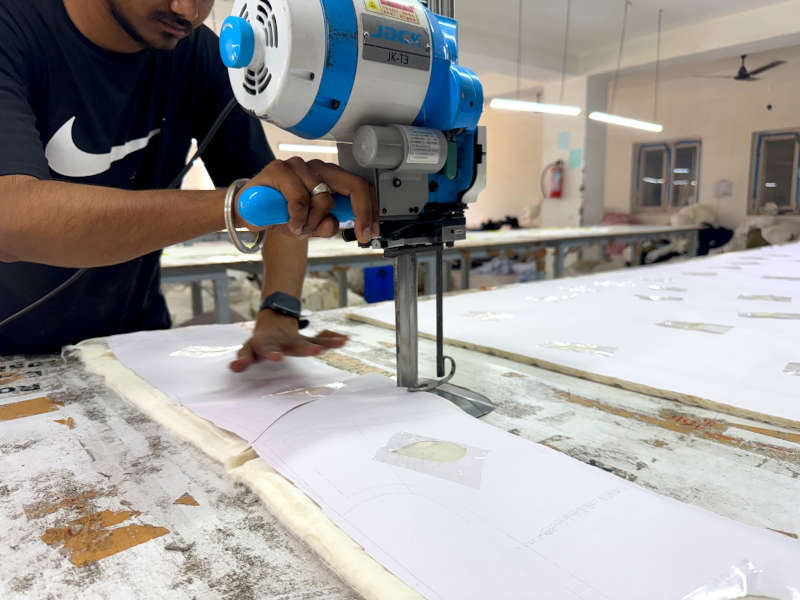 Cutting at Kiran Modes