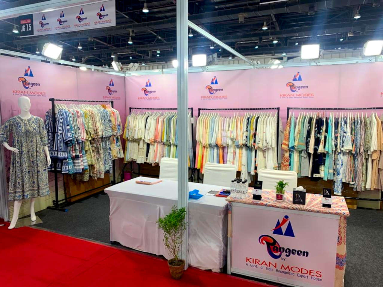 Kiran Modes at Trade Shows