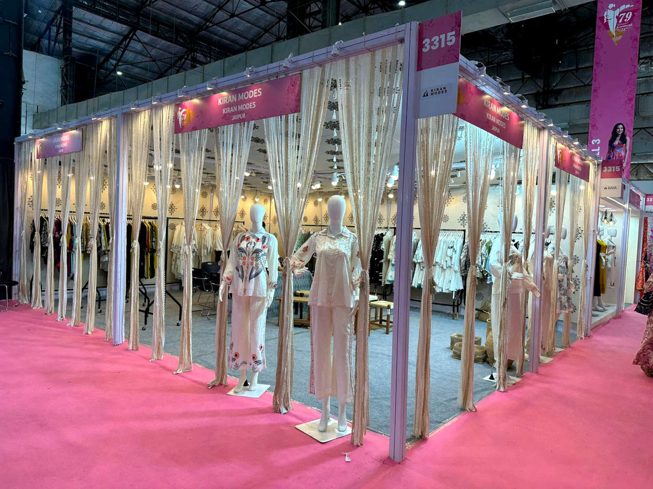 Kiran Modes at Trade Shows