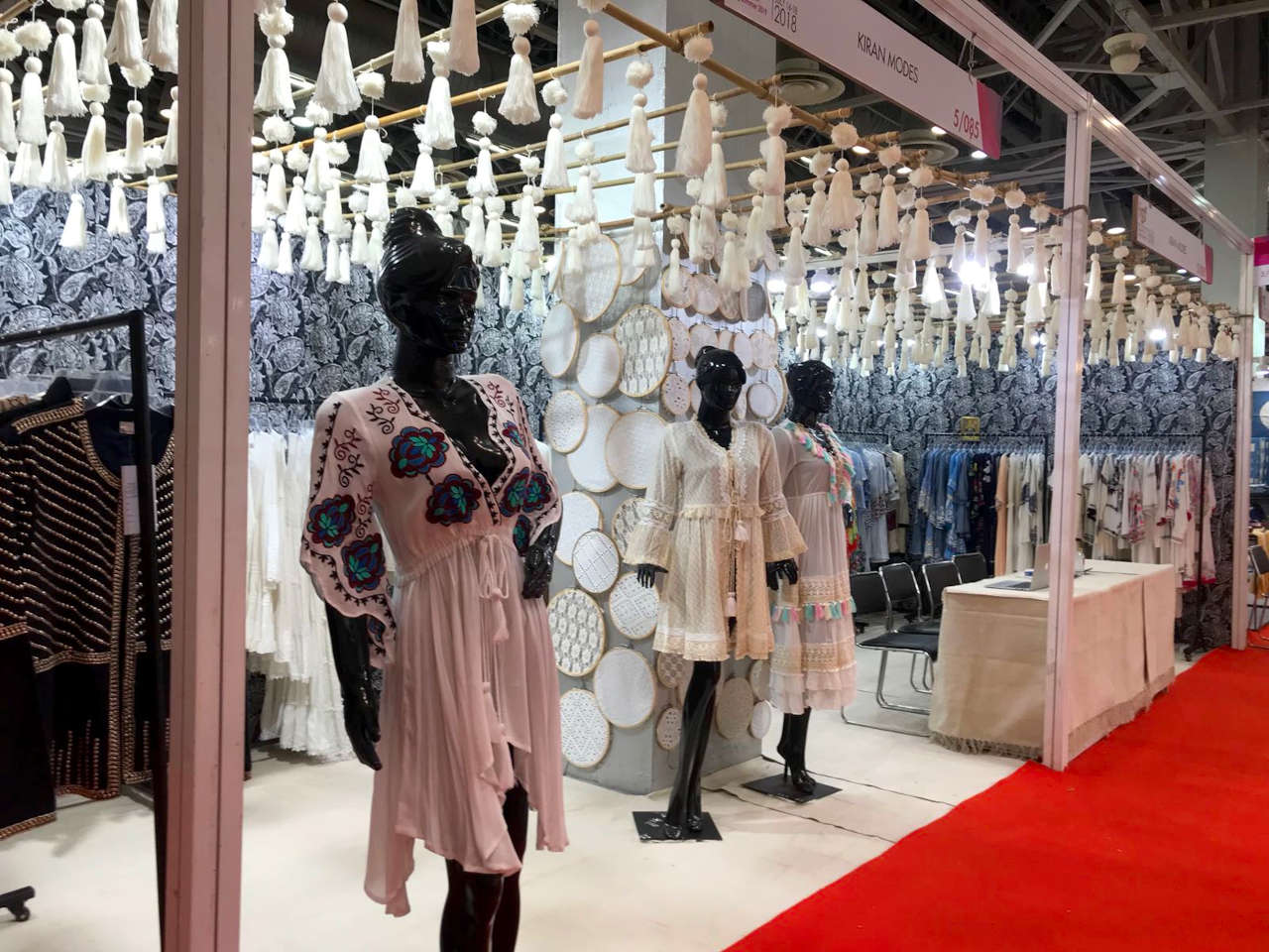 Kiran Modes at Trade Shows